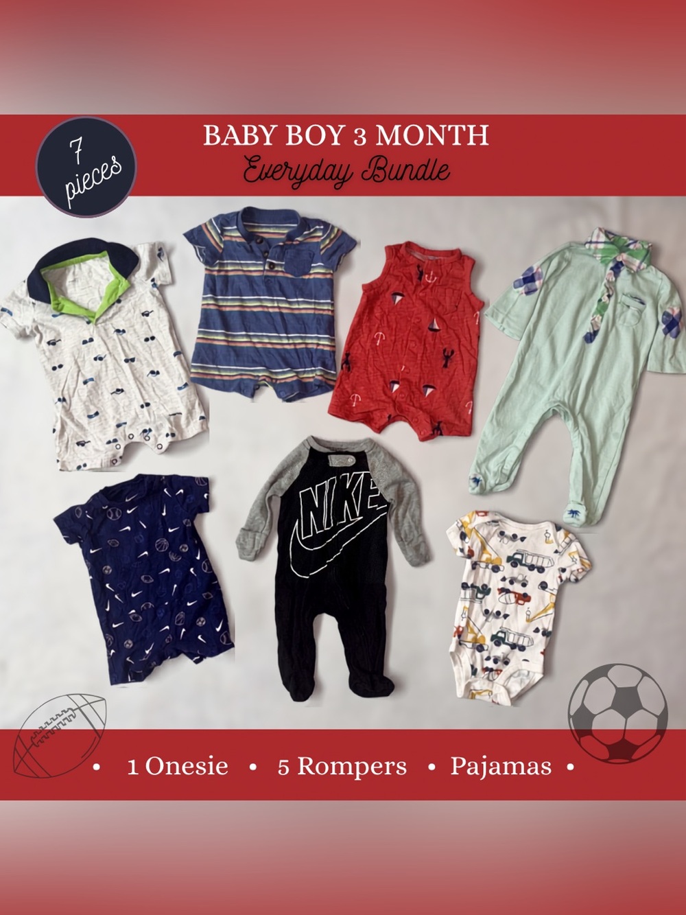 Baby Boy 3 Month Old Bundle